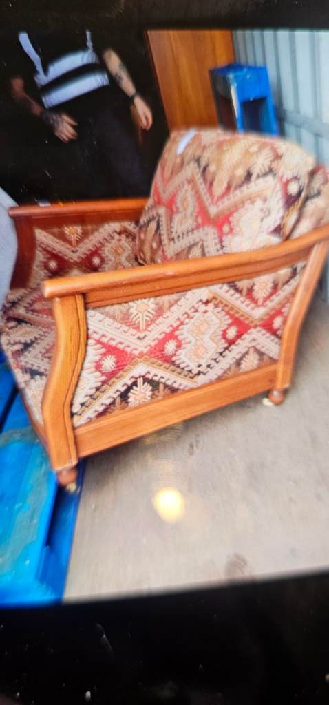 Ercol settee and chair