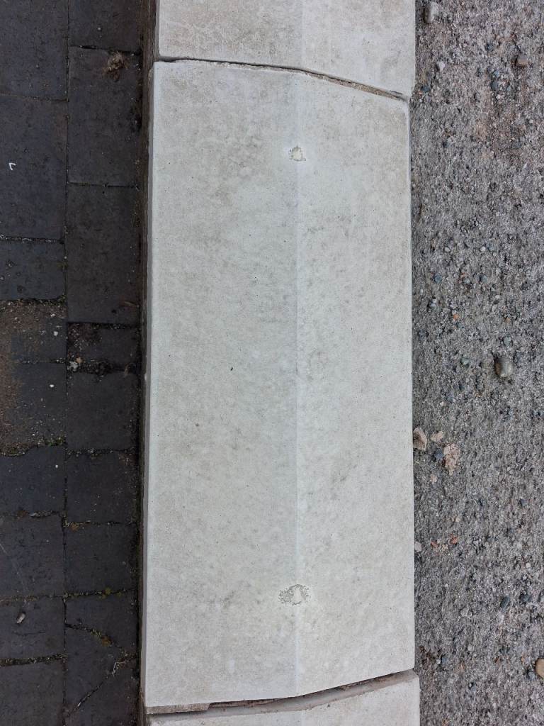 Good Condition Grey Concrete Coping Stones for Garden Walls