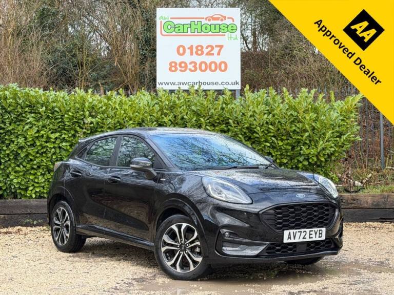 2022 72 FORD PUMA 1.0T ECOBOOST MHEV ST-LINE SUV 5DR PETROL HYBRID MANUAL EURO 6