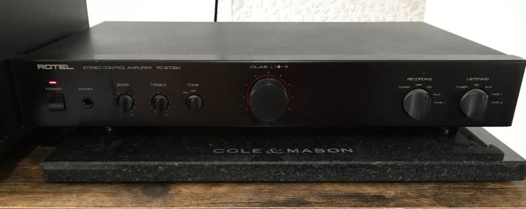 Rotel RC 970 BX pre-amplifier.