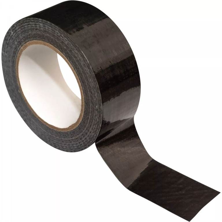 Strong Long Duct/Gaffer/Duck tape BLACK 48MM X 50M WATERPROOF CLOTH TAPE
