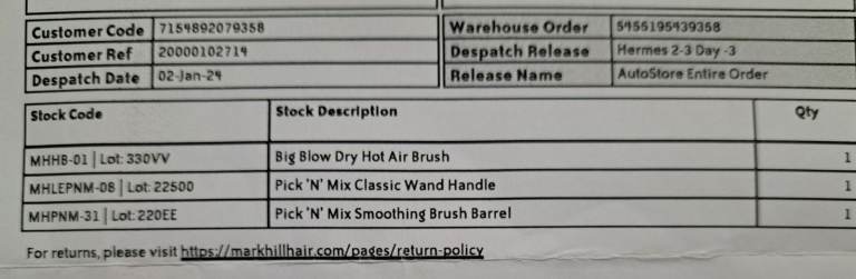 Mark Hill pick n mix curling wand w/2 acc.