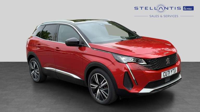 2021 Peugeot 3008 1.6 PureTech GT Premium EAT Euro 6 (s/s) 5dr SUV Petrol Automatic