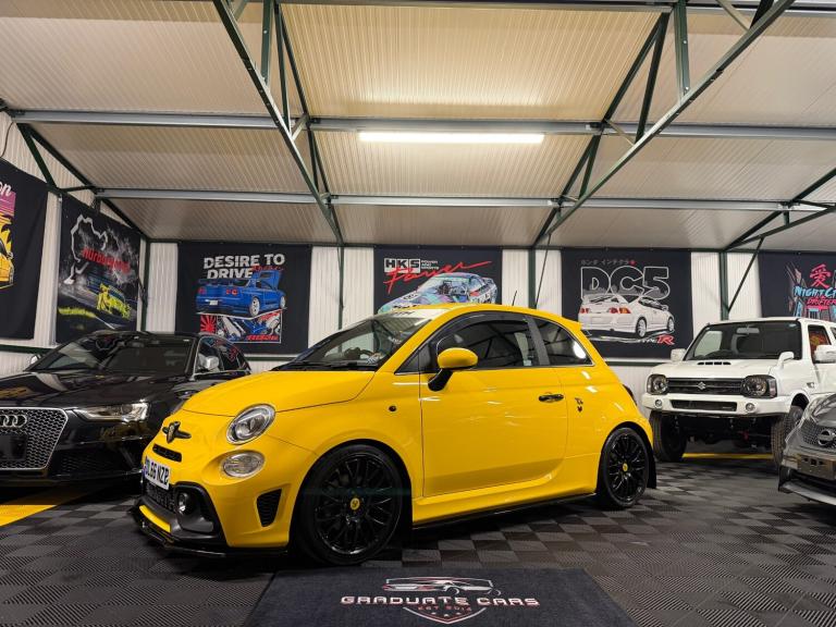 2016 Abarth 595 1.4 T-Jet 145 3dr Modena Yellow  HATCHBACK Petrol Manual
