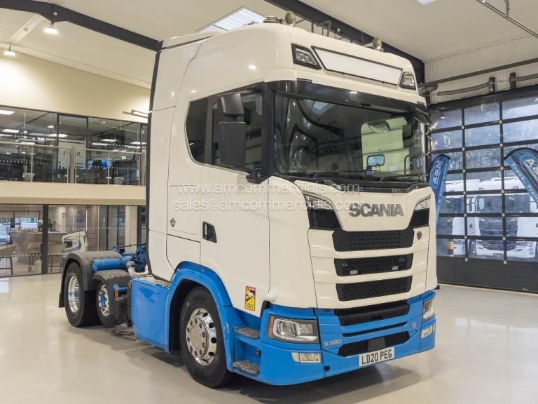 2020 (20) SCANIA S580 HIGH SLEEPER CAB 6X2 SMALL MIDLIFT