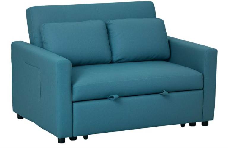 Brand New HOMCOM 2 seater sofa bed 120W X 86H X 84D cm  