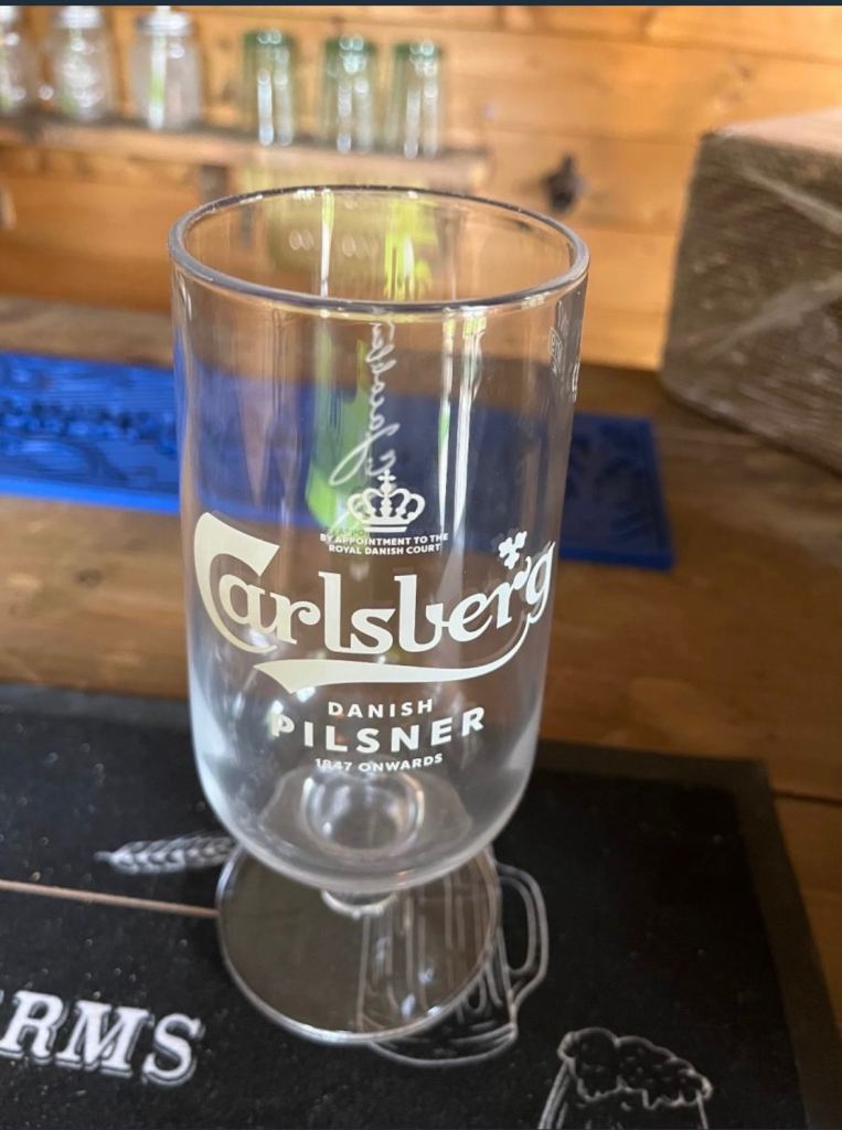 24 x Carlsberg pint glasses