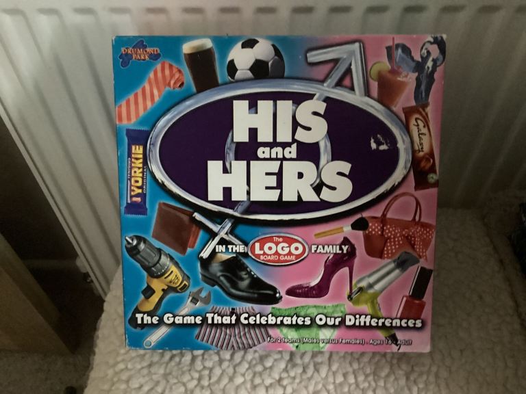 New His & Hers Board Game 