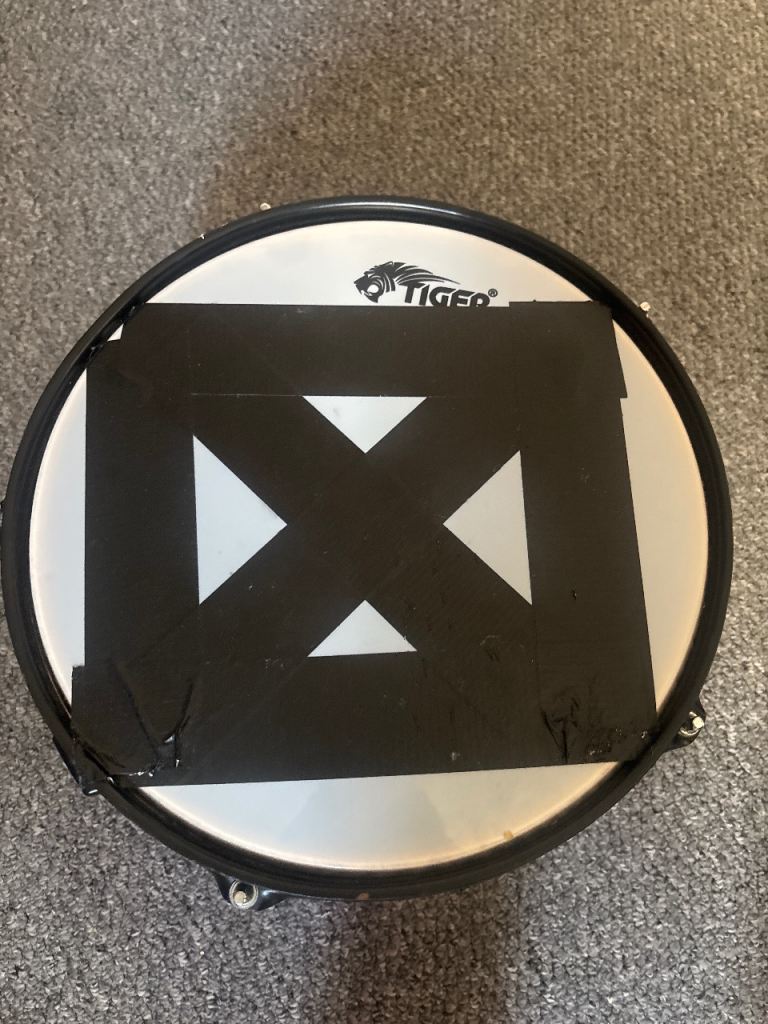 Tiger Practice Drum Pad – Good Condition