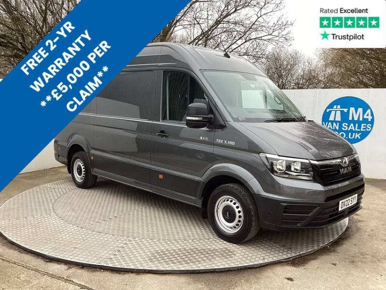2022 MAN TGE BiTurbo 3180d LION XP MWB H/R Euro 6 4x4 A/C MWB Panel Van Diesel Manual