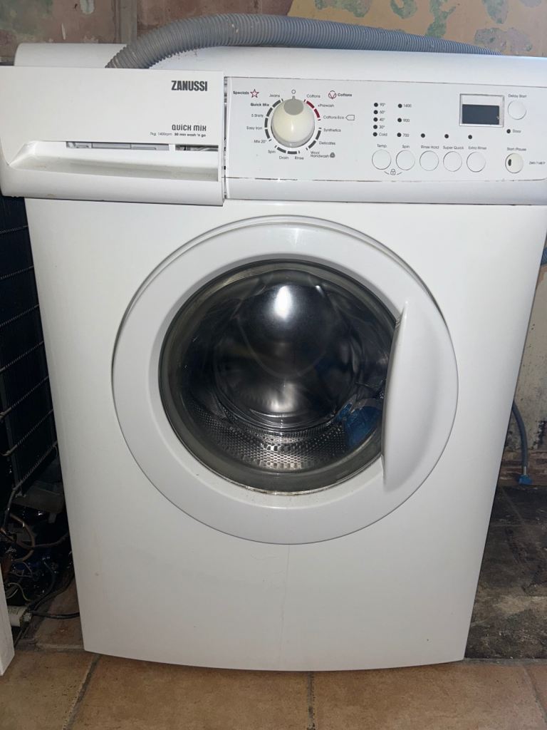 Zanussi Quick Mix Washing Machine 7kg 1400rpm