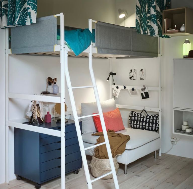 VITVAL Loft bed frame……..smoke free home
