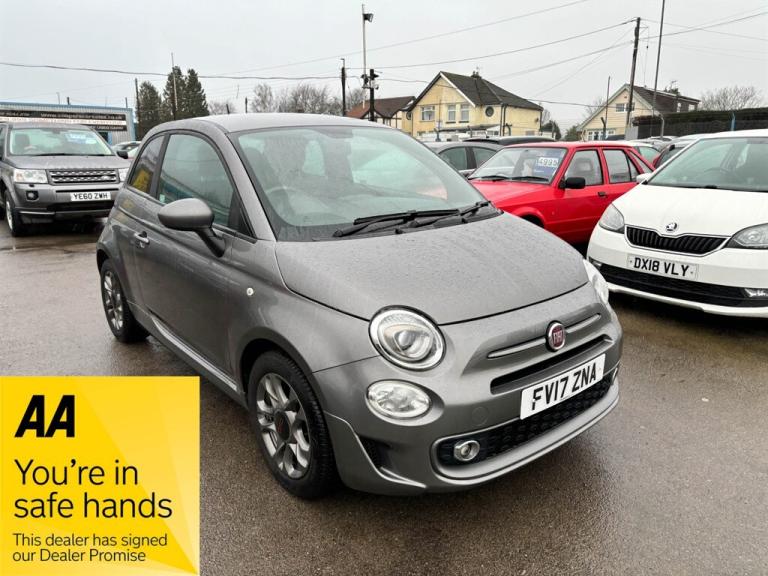 2017 Fiat 500 1.2 S 3dr HATCHBACK PETROL Manual