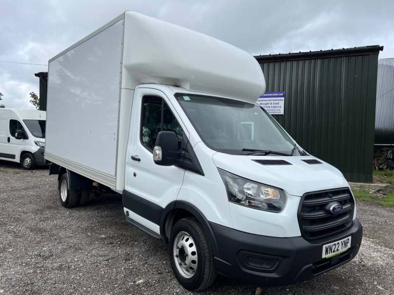 2022 Ford Transit 2.0 EcoBlue 130ps lwb 14ft Luton box van tail lift CLEAN Luton Diesel Manual