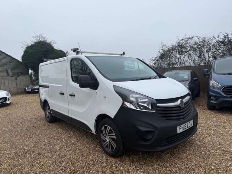 2018 Vauxhall Vivaro 1.6 CDTi 2900 Panel Van 5dr Diesel Manual L1 H1 Euro 6