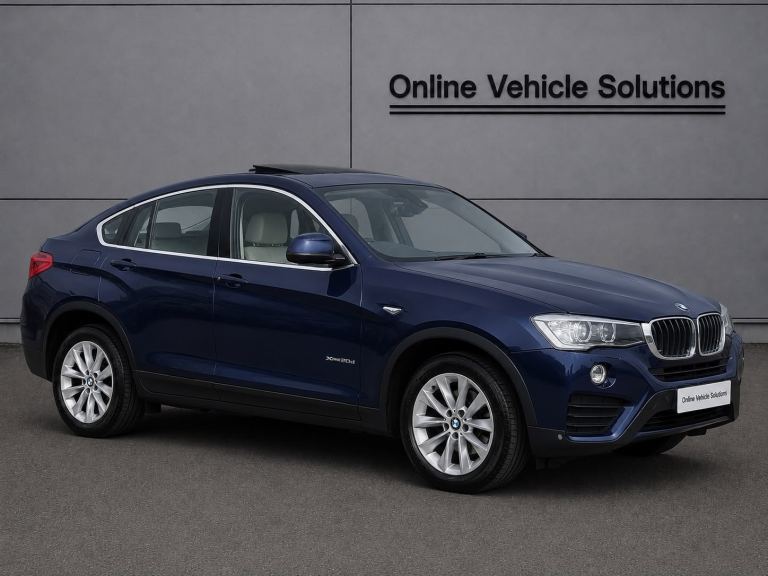 BMW X4 SE 20d DIESEL X-DRIVE/4X4 AUTO 5DR COUPE 2015 [65] BLUE