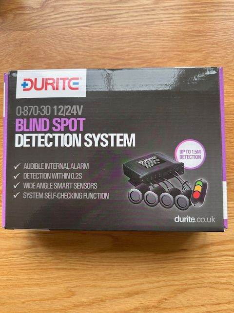 Durite Blind Spot Detection System 12/24V 0-870-30 NEW - BOXED - NEVER OPENED