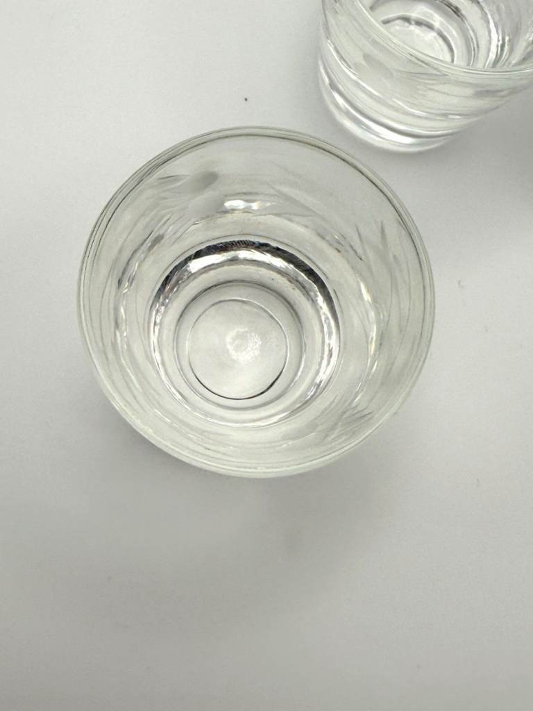3 Vintage shot glasses