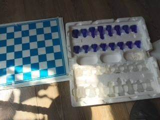 glass chess set