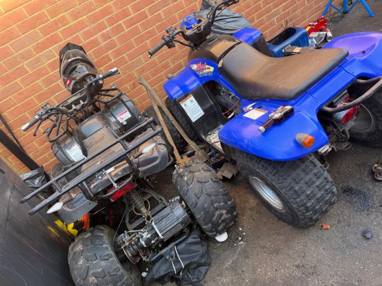 2 quad bikes 
