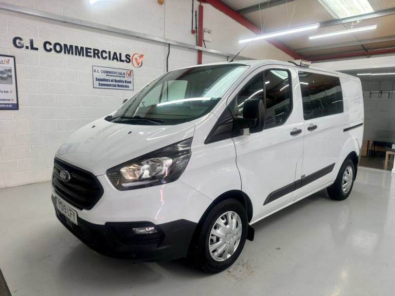 2019 19 FORD TRANSIT CUSTOM 2.0 320 ECOBLUE CREW VAN DOUBLE CAB L1 6 SEAT * 29,3