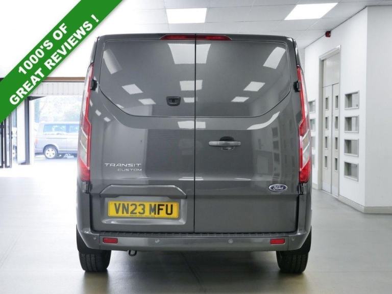 2023 TRANSIT CUSTOM 300 2.0 EBL 170 BHP SWB LIMITED AUTOMATIC CREWCAB ( NO VAT )