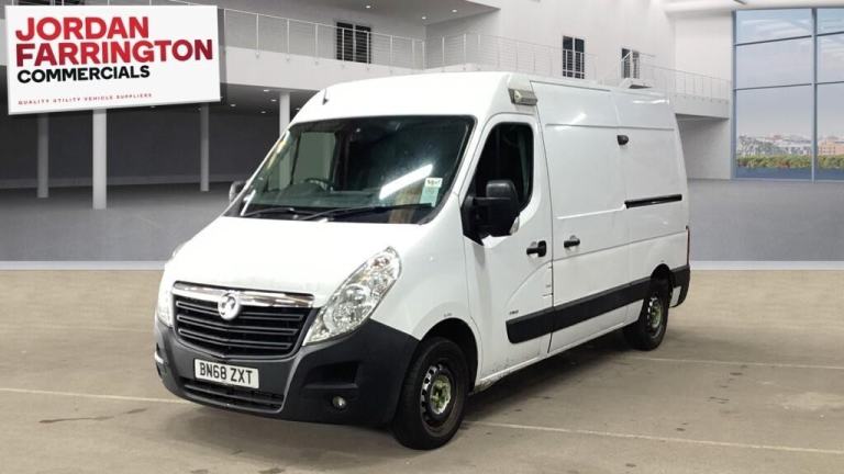 2018 '68 Reg' VAUXHALL MOVANO L2H2 WORKSHOP VAN EURO 6 DIRECT FROM NETWORK RAIL