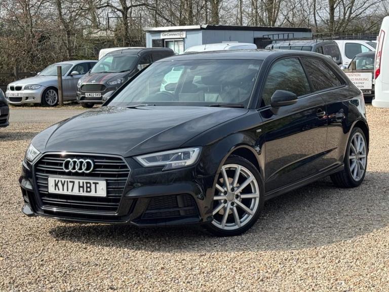 2017 Audi A3 2.0 TDI Black Edition S Tronic Euro 6 (s/s) 3dr Hatchback Diesel Automatic