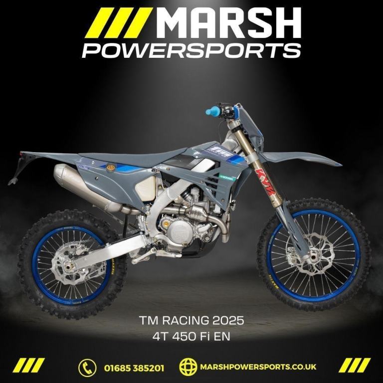 TM Racing 4T 450 Fi EN 2025 Model - TM Racing Main Dealer - Reserve Now!