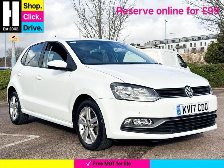 2017 Volkswagen Polo 1.2 TSI BlueMotion Tech Match Edition Hatchback 5dr Petrol DSG Euro 6 (s/s) ...