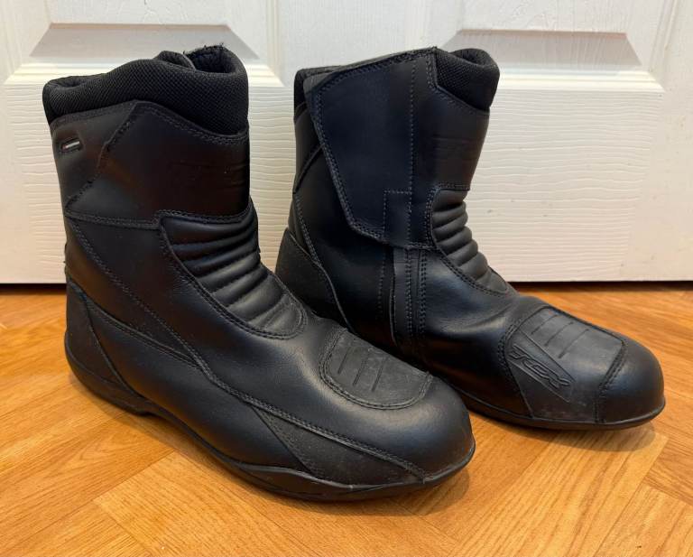 TCX X-Ride Motorcycle Boots Black Size 9 Waterproof