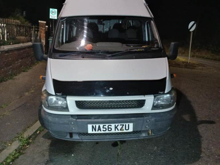 ford transit xlwb  mk6 jumbo transit  swap for bmw estate or why  smaller van etc 