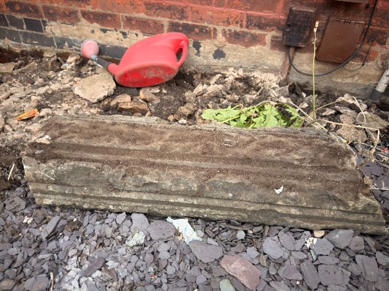 3 Large Stone Coping free for collection 