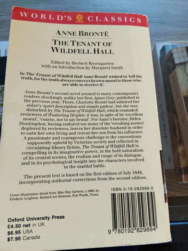 The Tenant of Wildfell Hall 