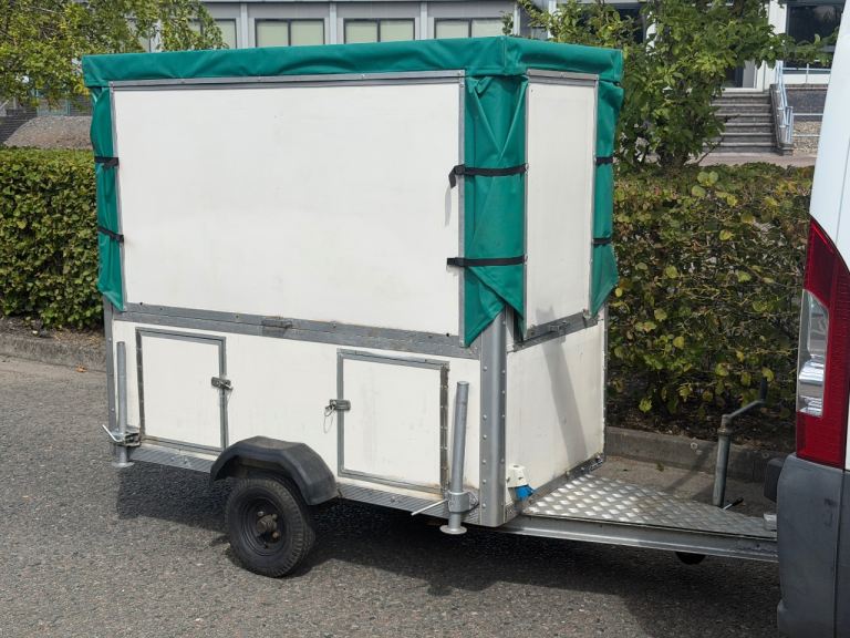 Catering Trailer Box Trailer Coffees Food