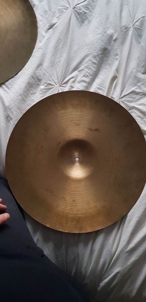 Vintage Jazz Cymbals 2 Zidljian 1 Zyn