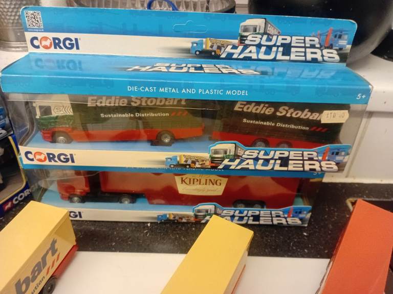 Corgi collectable trucks.