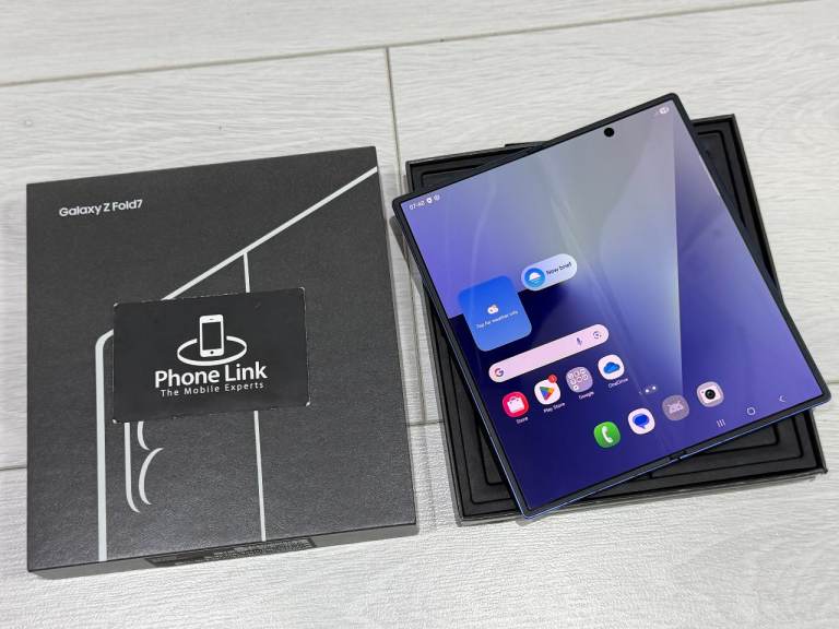 📱Samsung Galaxy Z Fold 7 256GB Blue Unlocked All Networks + Warranty 🍎 - P1548