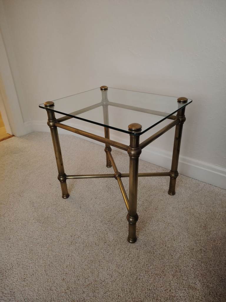 Antique Bronze Coffee/Lamp table