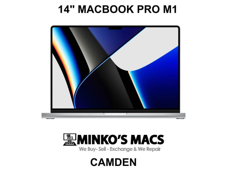 Apple MacBook Pro 14" 2021 M1 Pro 8 CPU/14 GPU 3.2GHz 16 Neural Engine 32GB RAM 1TB SSD Logic Pro 