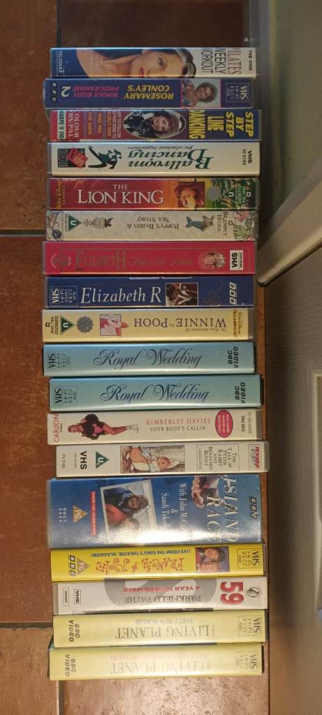 Free VHS cassettes