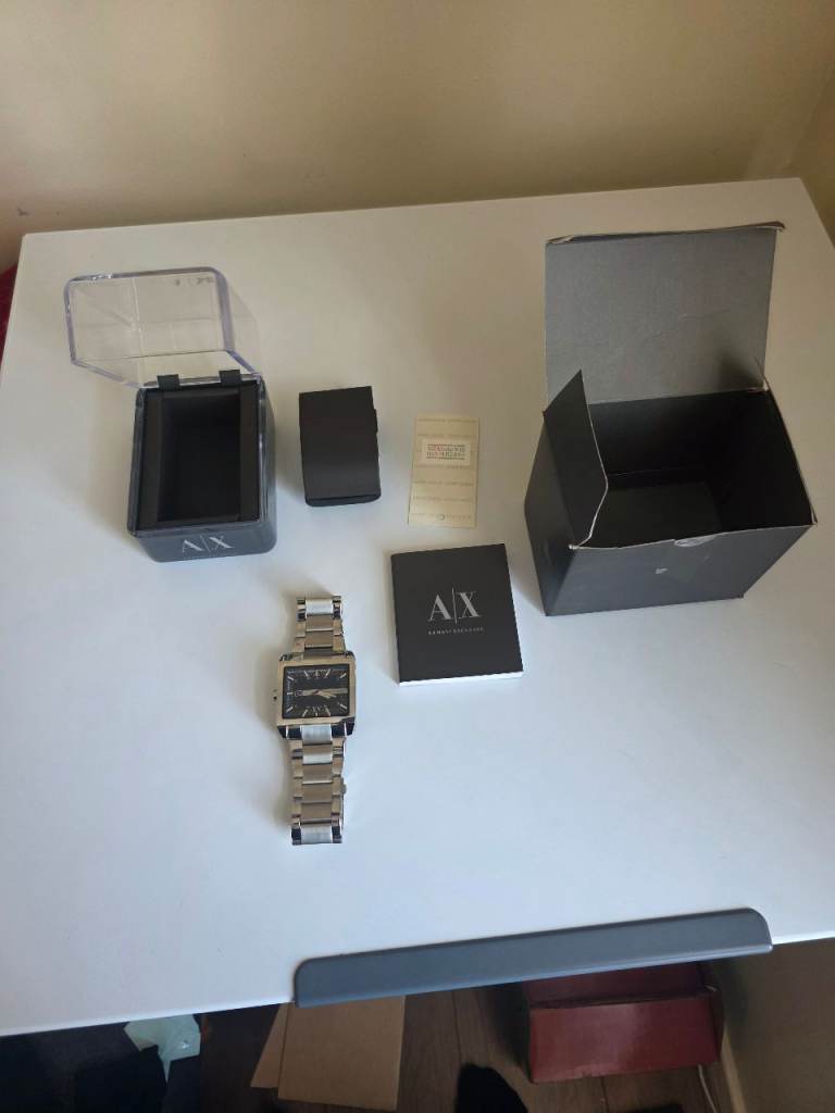Armani Exchange AX Watch - Silver, As Good As New