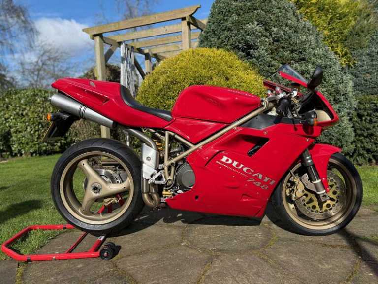 1997 Ducati 748 BIPOSTO PETROL Manual