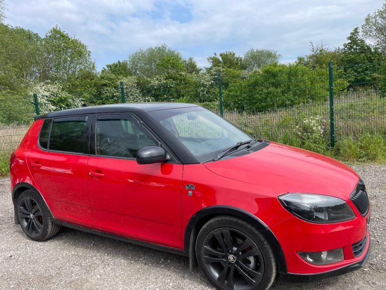 SKODA FABIA 1.6 TDI CR MONTE CARLO 13 REG 5 DOOR FULL HISTORY MOT JUNE 21ST 2026 TAX £20 YEAR 60+MPG