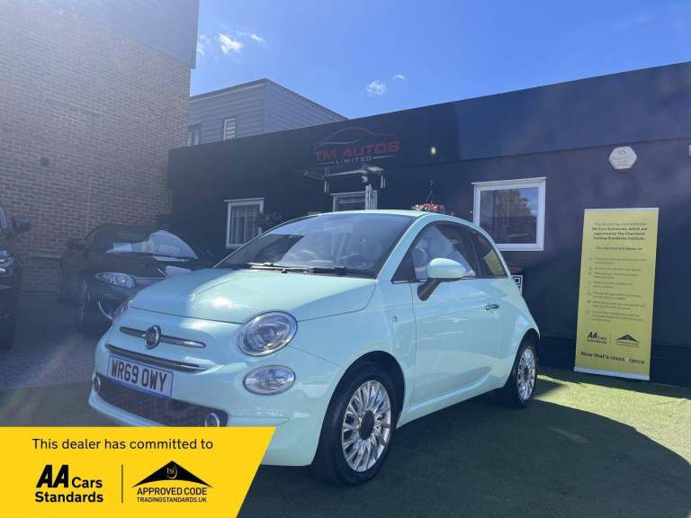 2019 Fiat 500 1.2 Lounge Euro 6 (s/s) 3dr Petrol