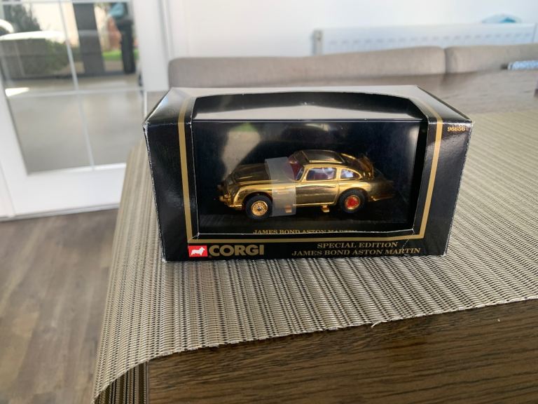 Corgi gold Aston Martin