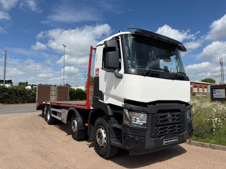 RENAULT C460 2017 (17) EURO 6, 8X2 REAR LIFT BEAVERTAIL, 31FT 6 SHAWTRACK BODY