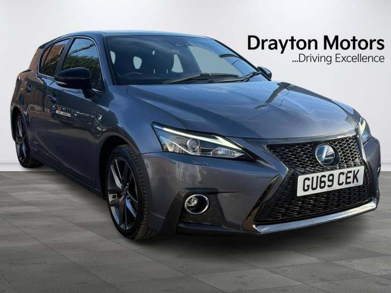 2019 Lexus CT 1.8 200h F Sport Hatchback 5dr Petrol Hybrid E-CVT Euro 6 (s/s) (136 ps) HATCHBACK ...