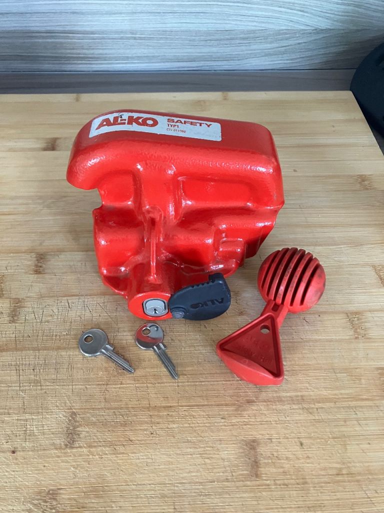 Alko (AL-KO) Heavy Duty Hitch Lock with 2 x keys + Safety Ball