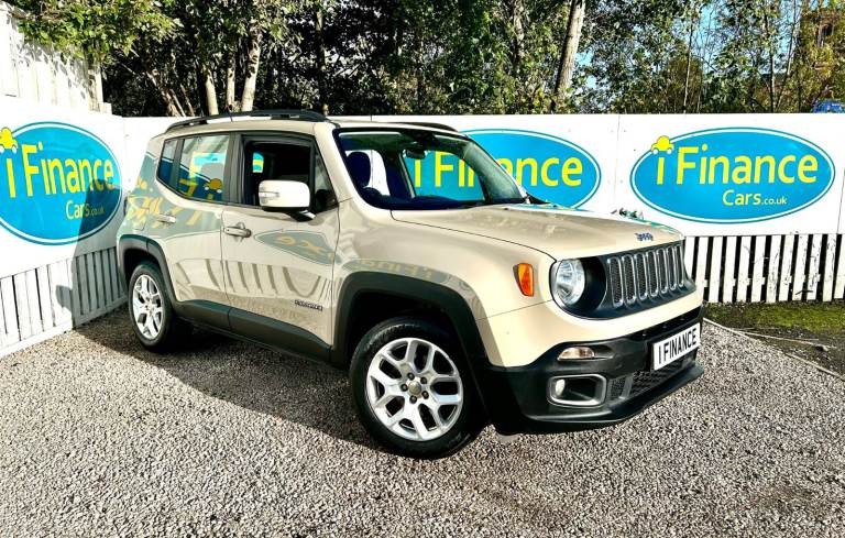 CAN'T GET CREDIT? CALL US! Jeep Renegade 1.6 Multijet II Longitude - £99 DEPOSIT, £50 PER WEEK